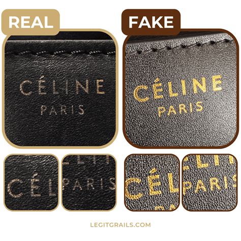 fake celine nano vs real|how to tell if your celine is real.